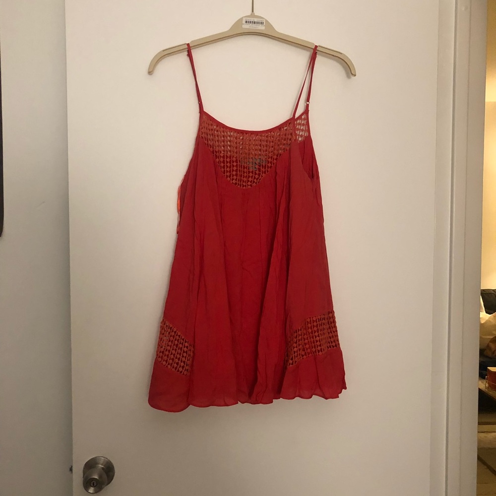 Crocheted Tank Top/Cover Up